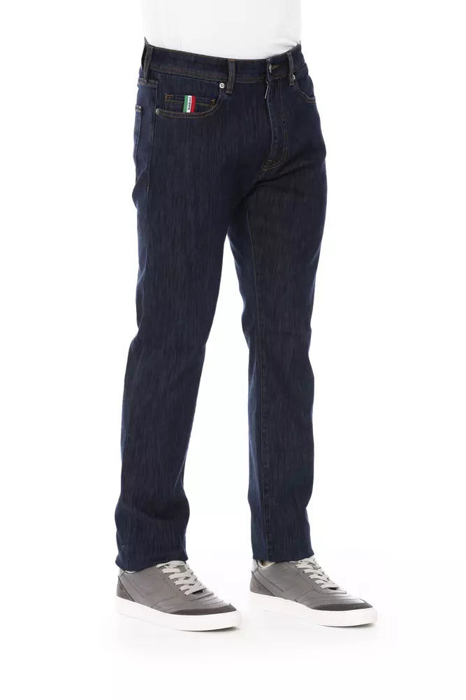 Baldinini Trend Blue Cotton Men's Jean