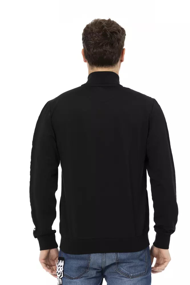 Automobili Lamborghini Sleek Zippered Sweatshirt with Shield Logo