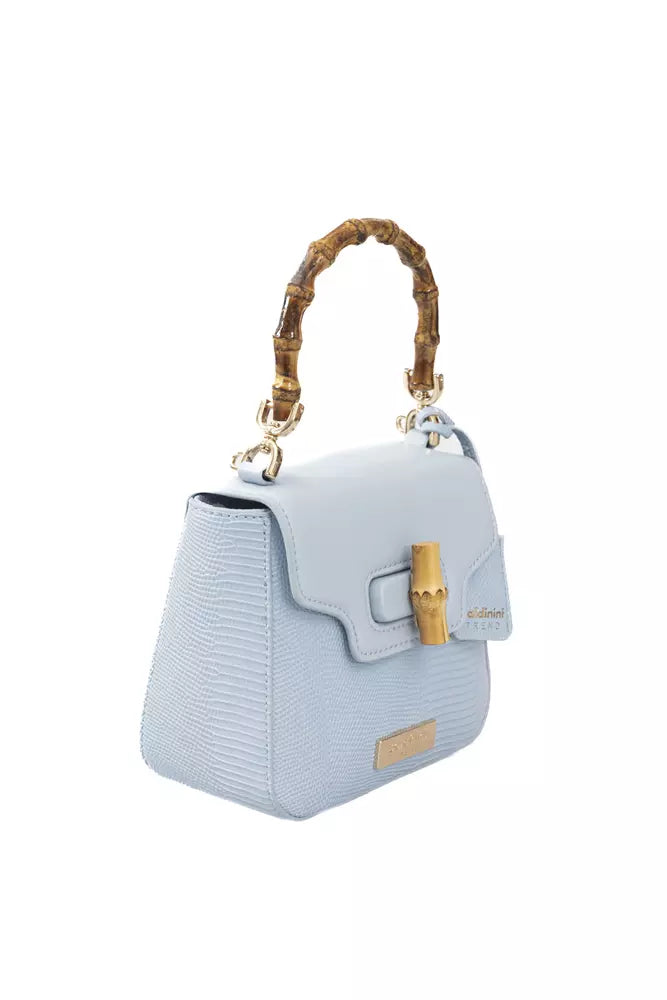 Baldinini Trend Light Blue Polyurethane Women Crossbody Bag