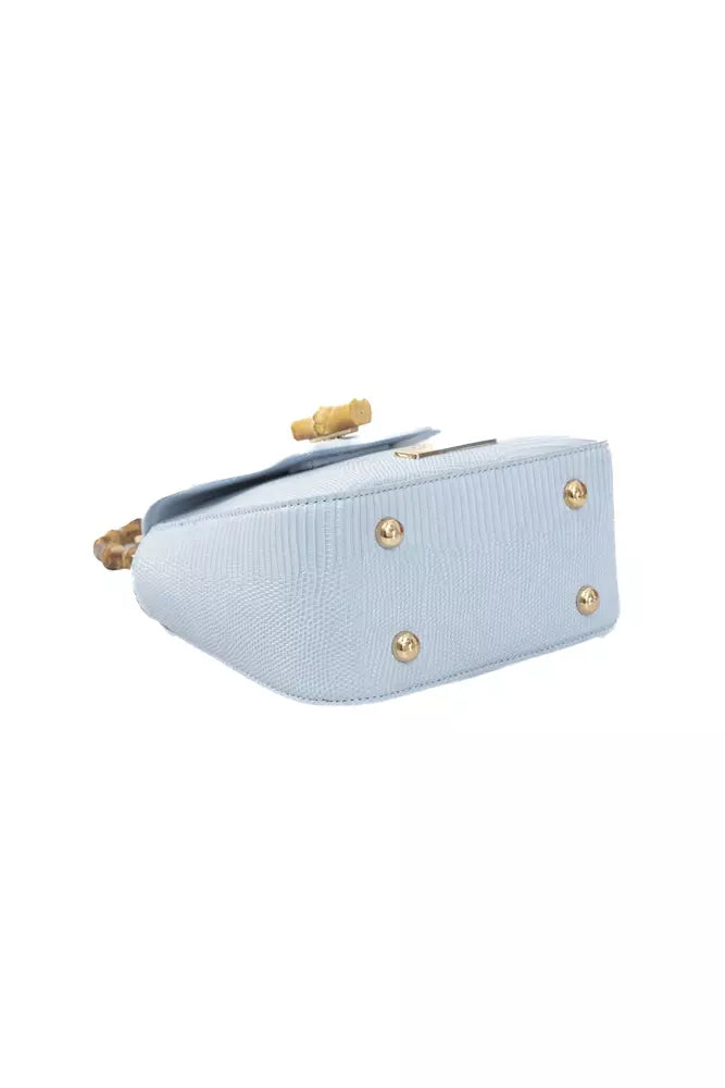 Baldinini Trend Light Blue Polyurethane Women Crossbody Bag