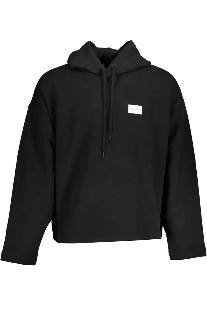 Calvin Klein Sleek Cotton Hooded Sweatshirt