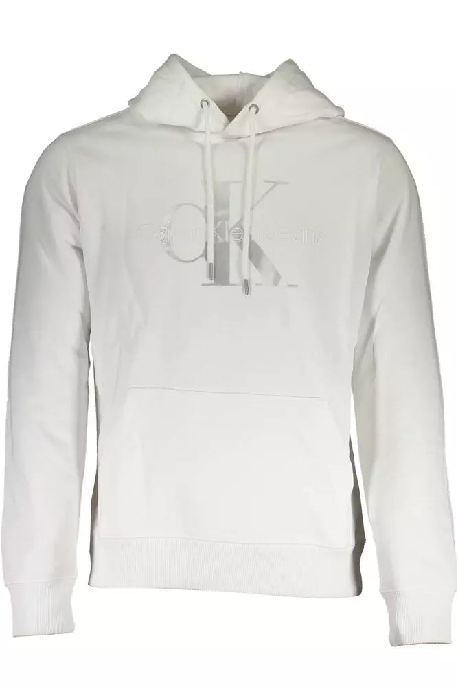 Calvin Klein Sleek Organic Cotton Hooded Sweatshirt