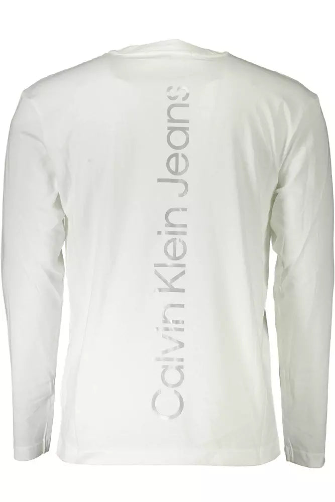 Calvin Klein Elegant Long-Sleeved Reflective Tee