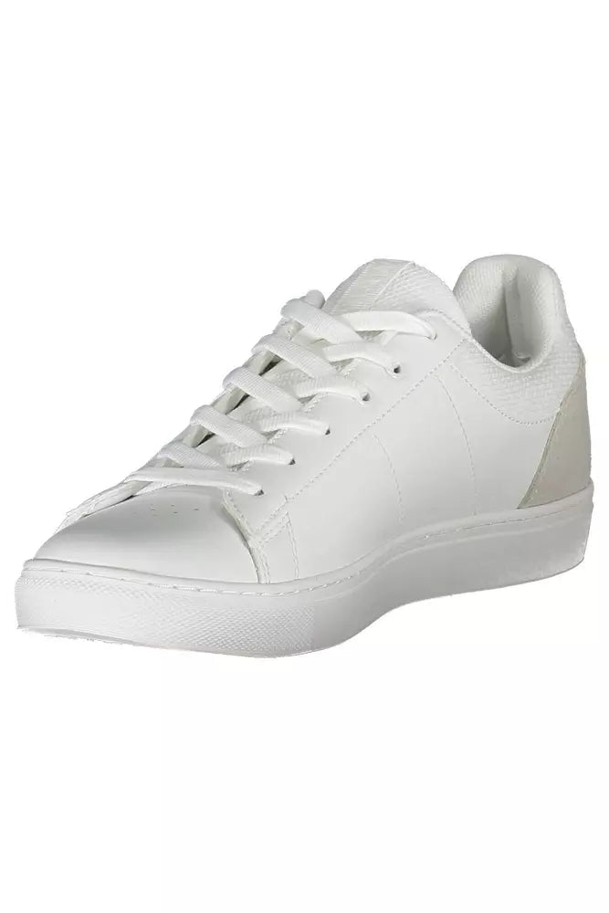 Napapijri White Leather Men Sneaker