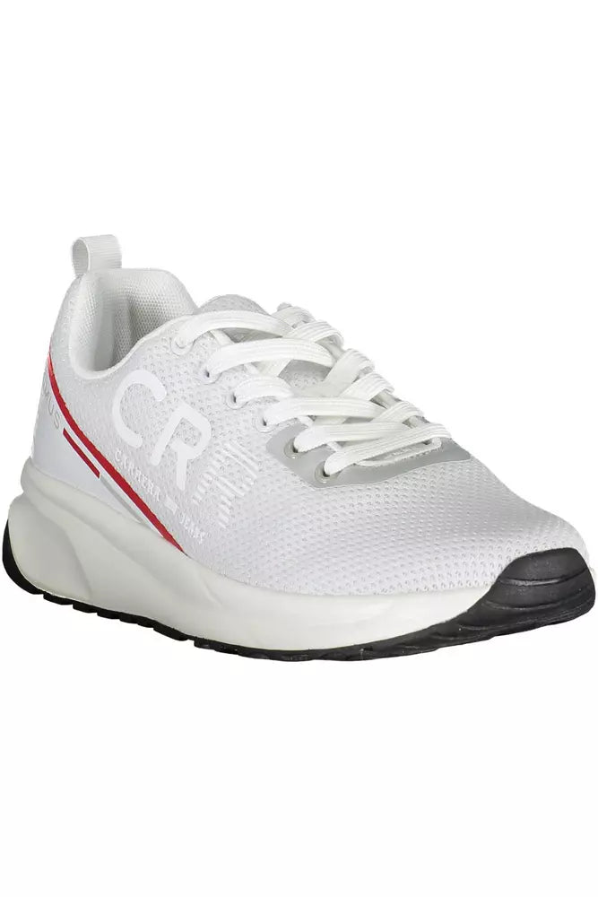 Carrera Sleek White Sneakers with Contrasting Details