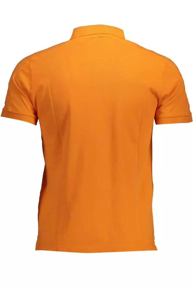 North Sails Sunset Orange Short-Sleeved Polo Shirt