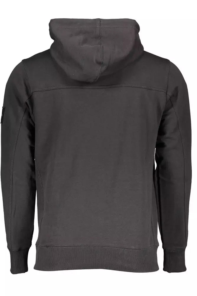 Calvin Klein Sleek Cotton Hooded Sweatshirt with Logo