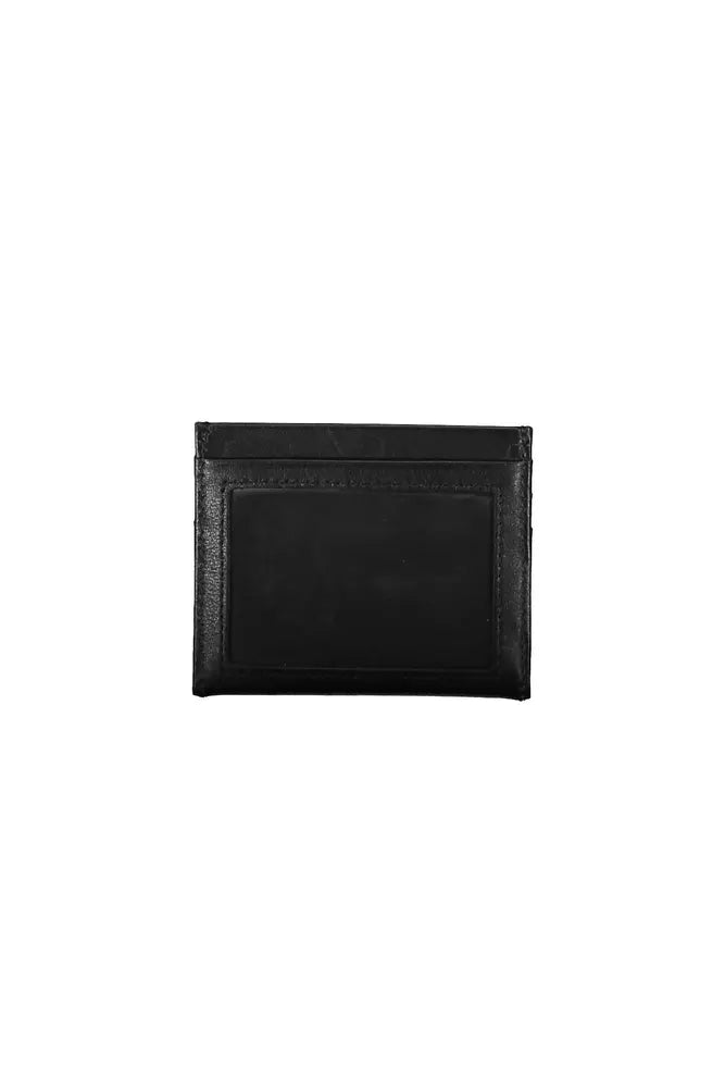 Calvin Klein Sleek Black Leather Cardholder