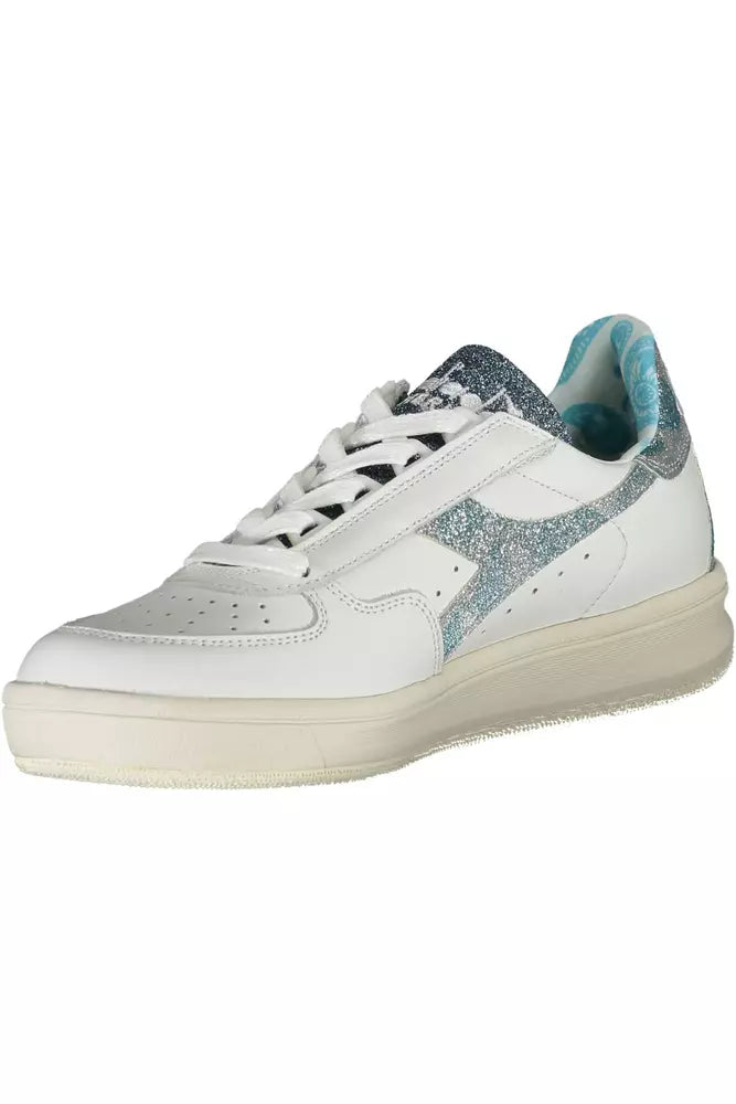 Diadora Chic Contrasting Lace-Up Sports Sneakers