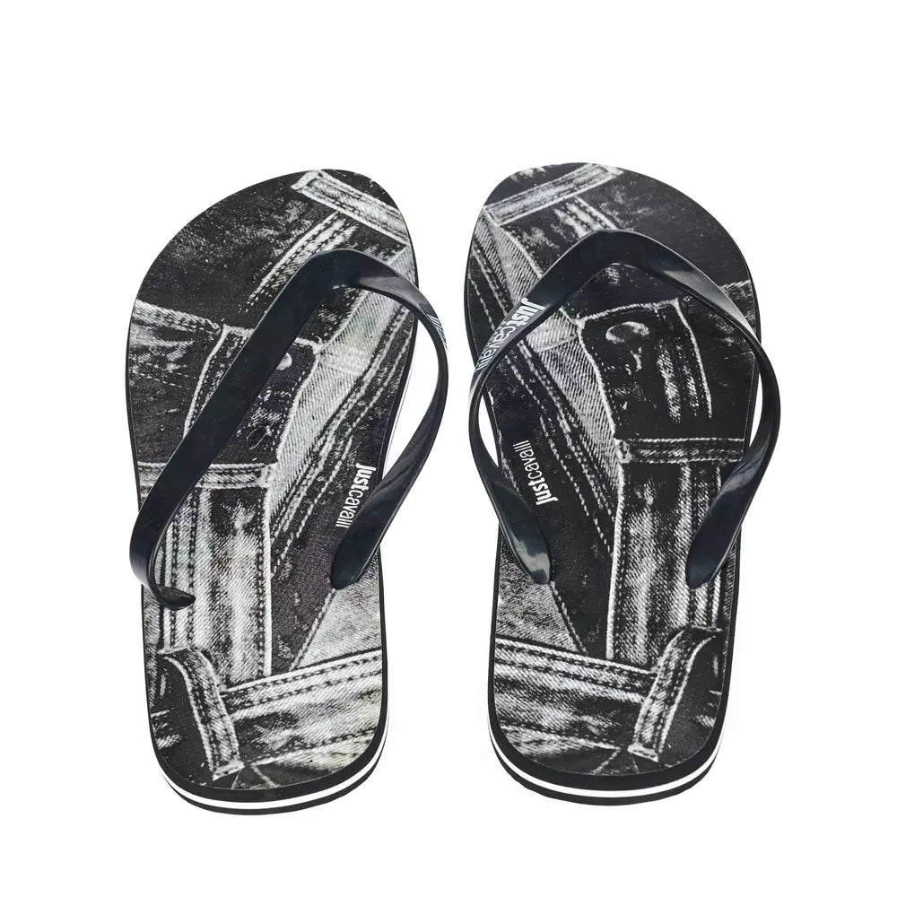 Just Cavalli Black EVA Men's Sandal