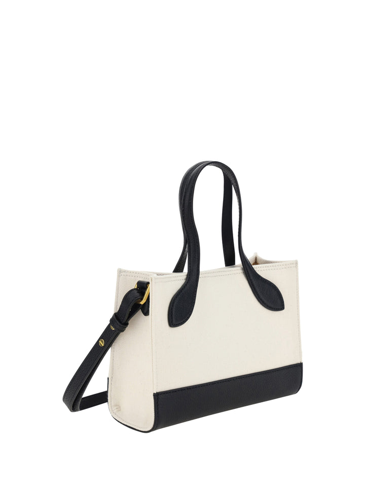 Bally Chic Contrast Mini Leather Handbag