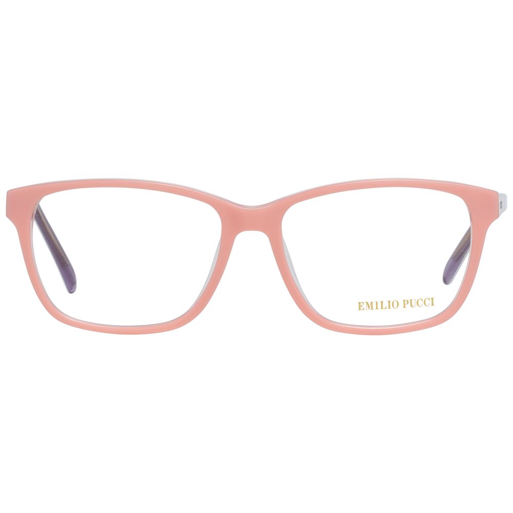 Emilio Pucci Rose-Hued Designer Eyewear Elegance