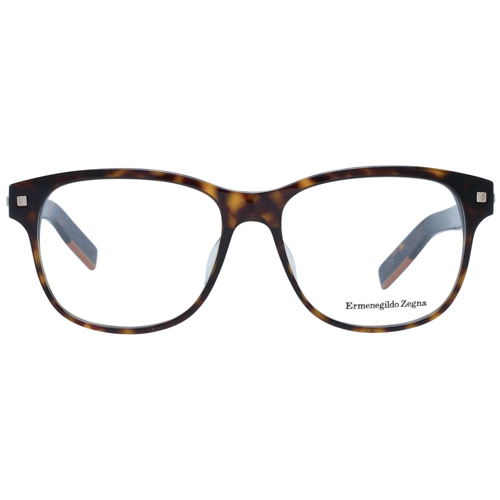 Ermenegildo Zegna Brown Men Optical Frames