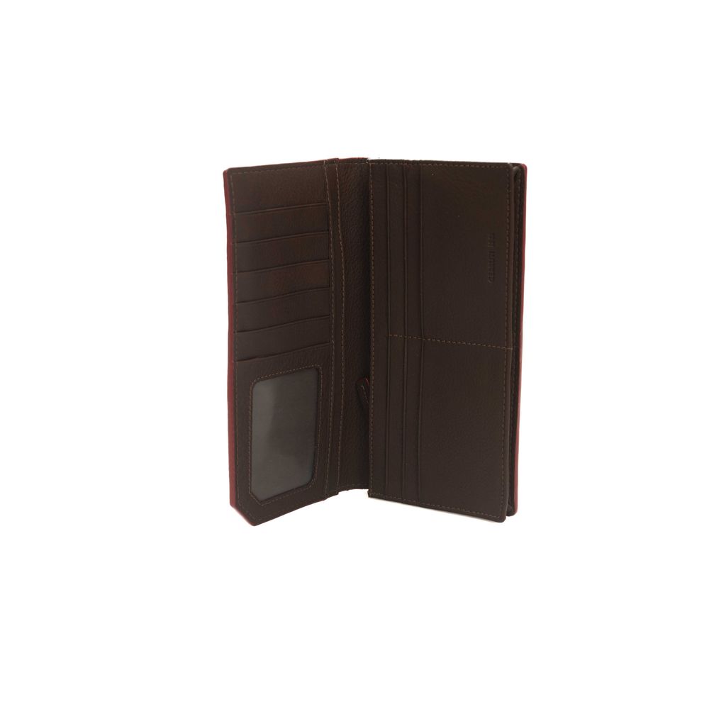 Cerruti 1881 Brown Calf Leather Men Wallet