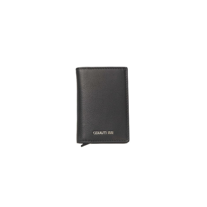 Cerruti 1881 Black Leather Mens Wallet