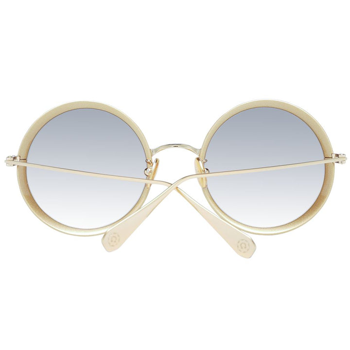 Omega Gold Women Sunglasses