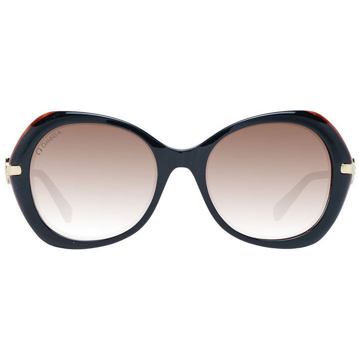 Omega Black Women Sunglasses