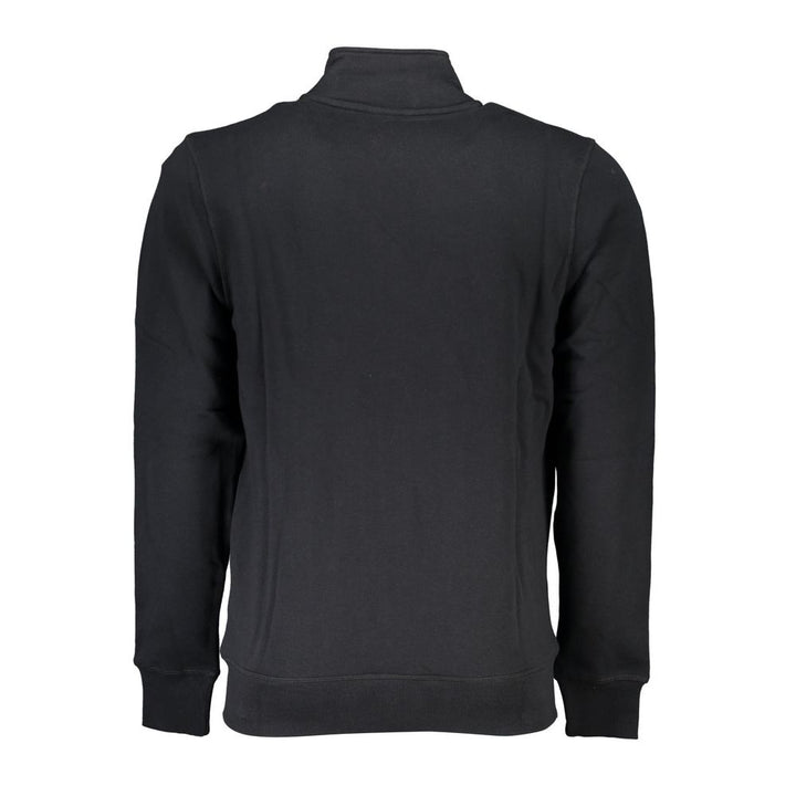 North Sails Black Cotton Men Sweater