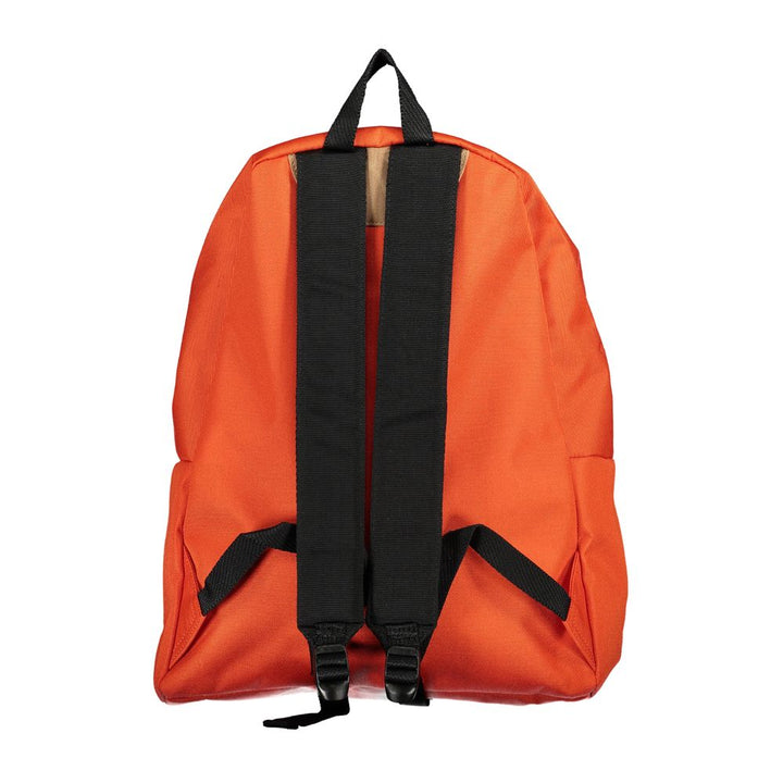 Napapijri Eco-Chic Orange Backpack for the Modern Explorer