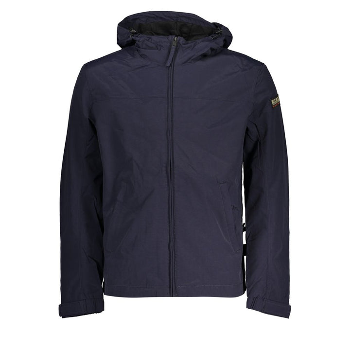 Napapijri Elegant Waterproof Hooded Sports Jacket