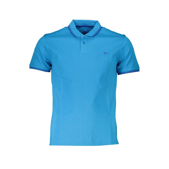 Harmont & Blaine Chic Light Blue Cotton Polo