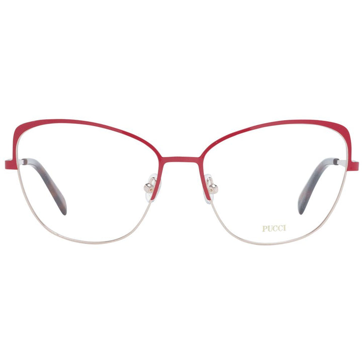 Emilio Pucci Red Women Optical Frames