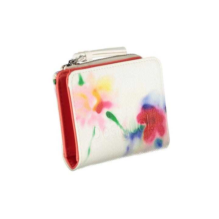 Desigual White Polyester Wallet