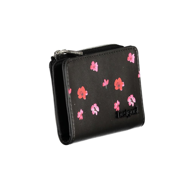 Desigual Black Polyethylene Wallet