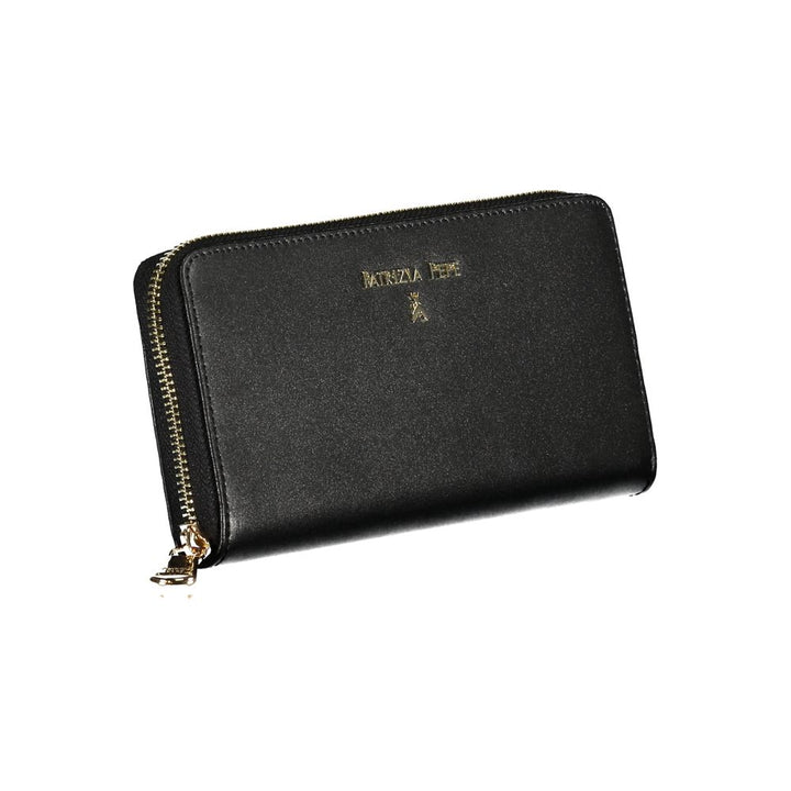 Patrizia Pepe Black Leather Wallet