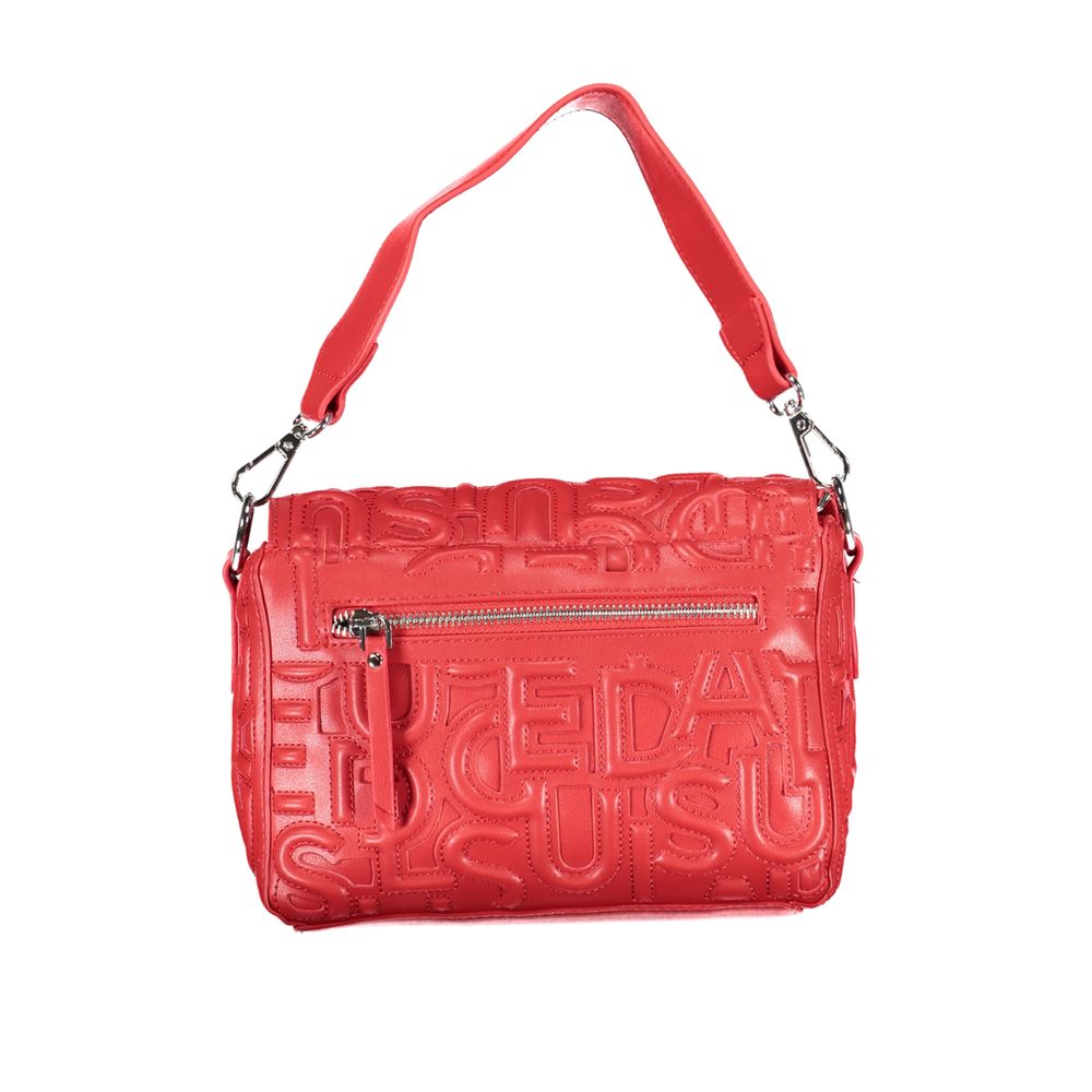 Desigual Red Polyethylene Handbag