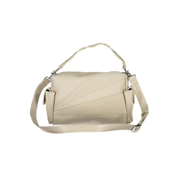 Desigual Beige Polyethylene Handbag