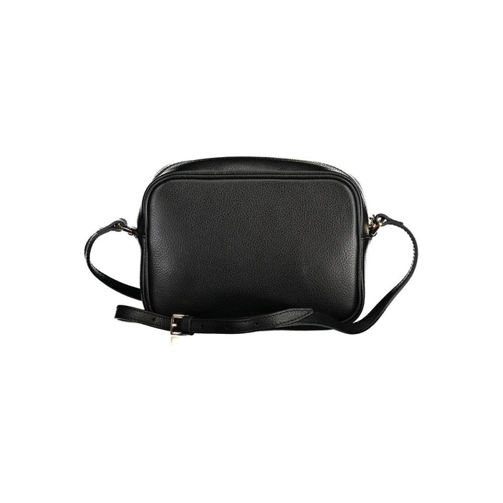 Patrizia Pepe Black Leather Handbag