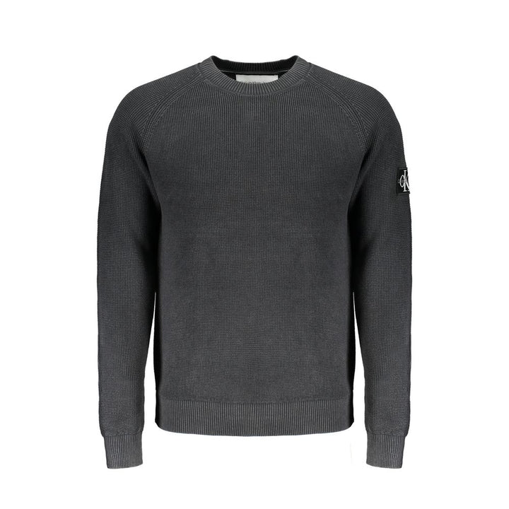 Calvin Klein Black Cotton Sweater