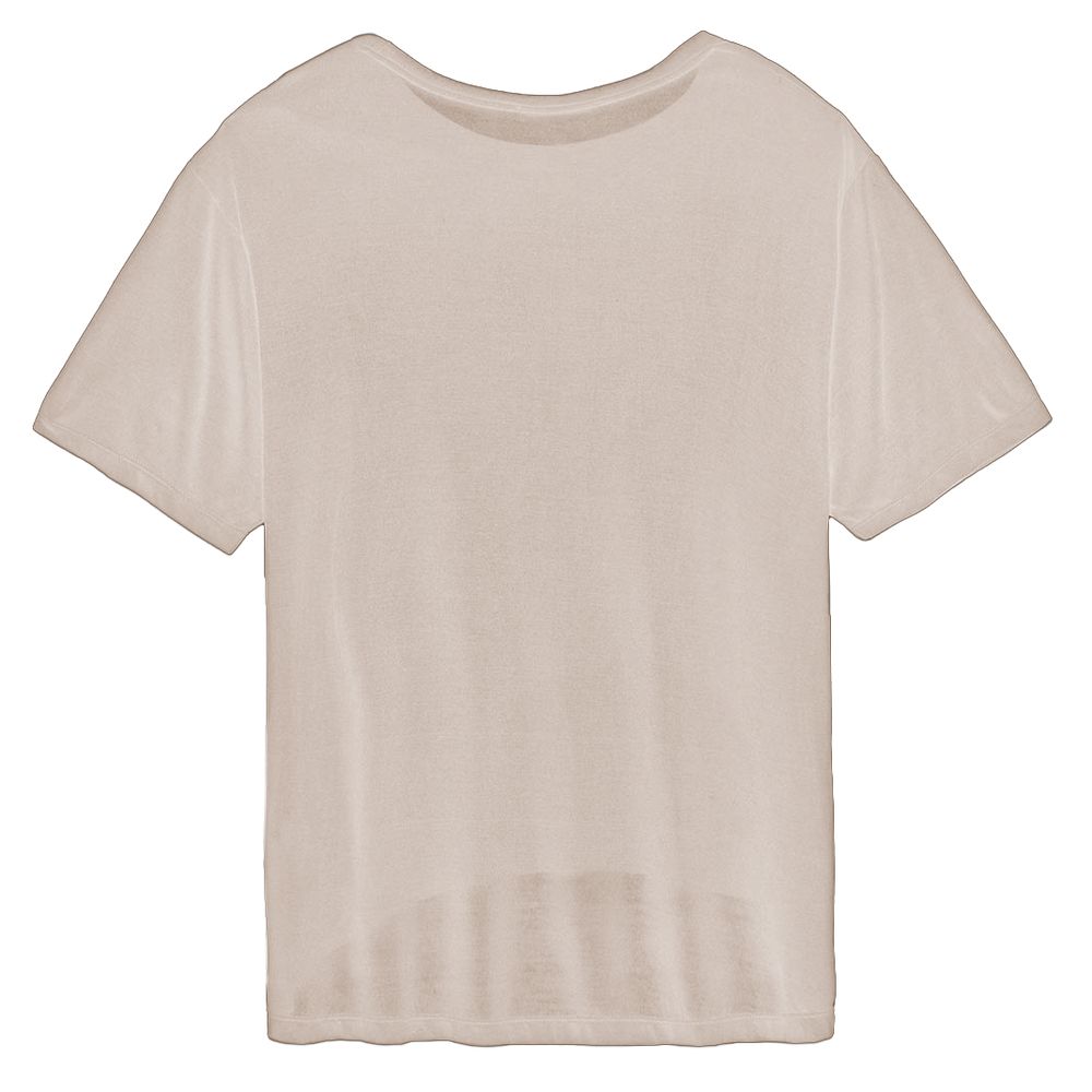 Hinnominate Elegant Oversized Modal Tee with Logo