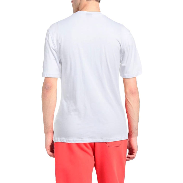 North Sails Elegant White Cotton Logo Tee