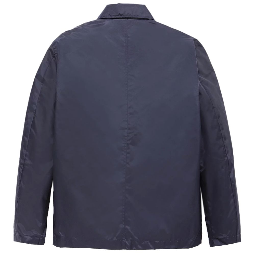 Refrigiwear Blue Polyamide Men Jacket