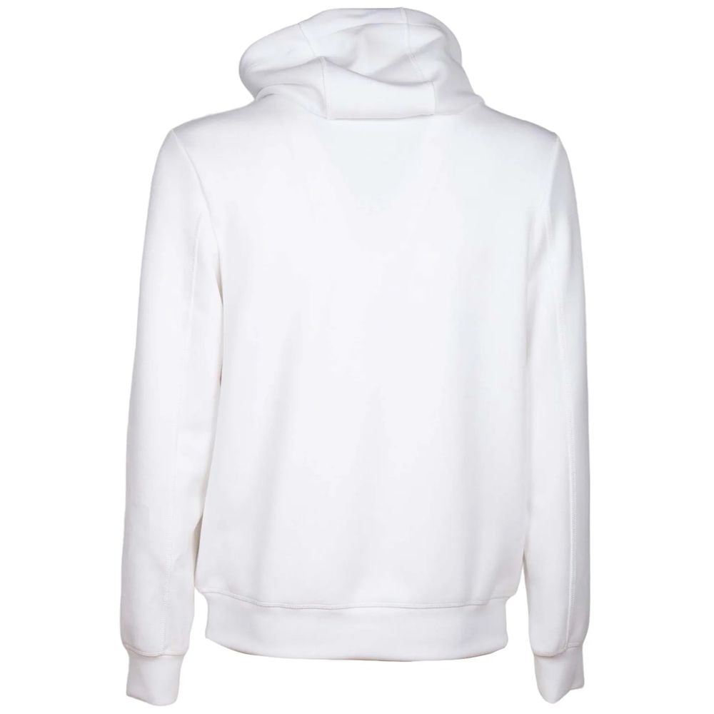 People Of Shibuya Elegant White Tech Fabric Hoodie