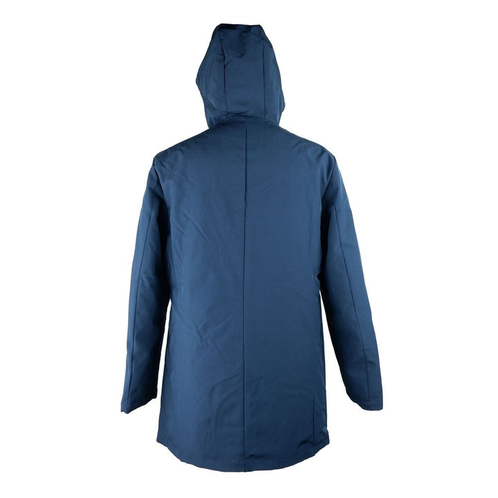 Refrigiwear Blue Polyester Men Jacket