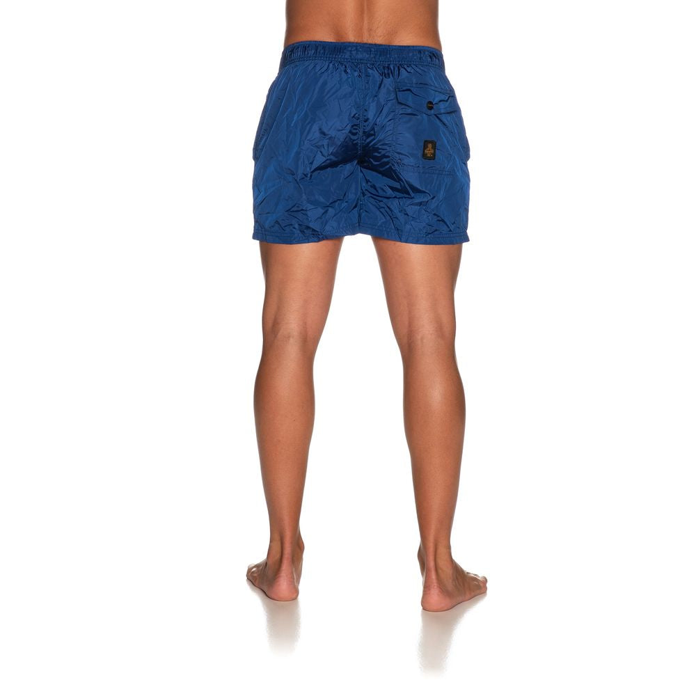 Refrigiwear Blue Beach Escape Swim Shorts