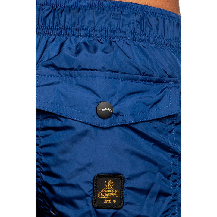 Refrigiwear Blue Beach Escape Swim Shorts