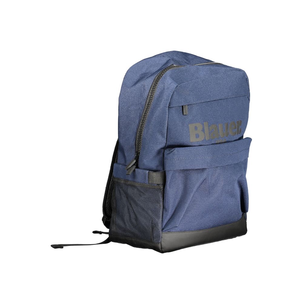 Blauer Blue Polyester Backpack