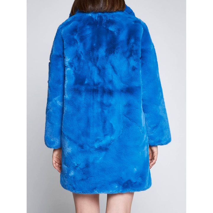 Apparis Chic Sapphire Eco-Fur Jacket – Unparalleled Warmth