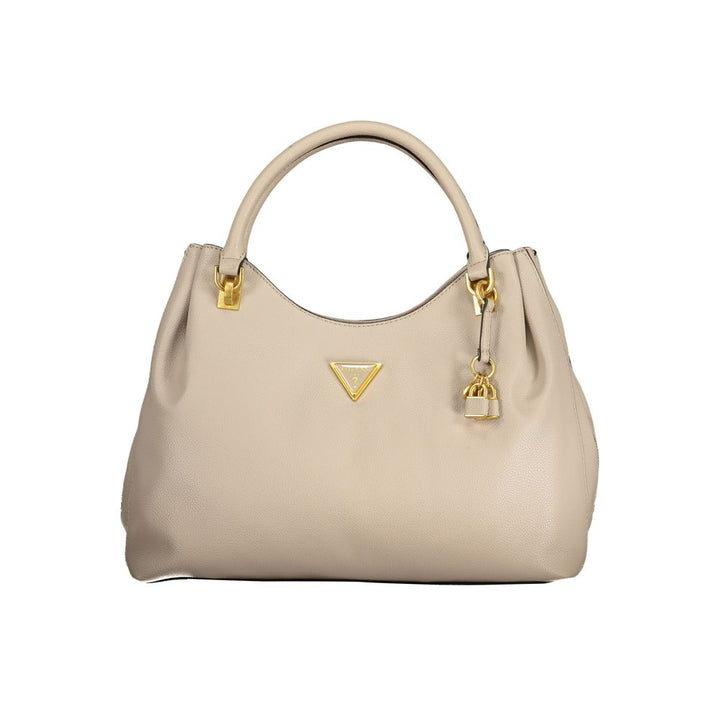 Guess Jeans Beige Polyethylene Handbag