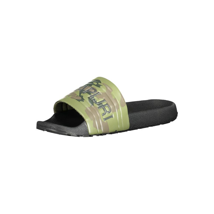 Napapijri Green Polyester Sandal