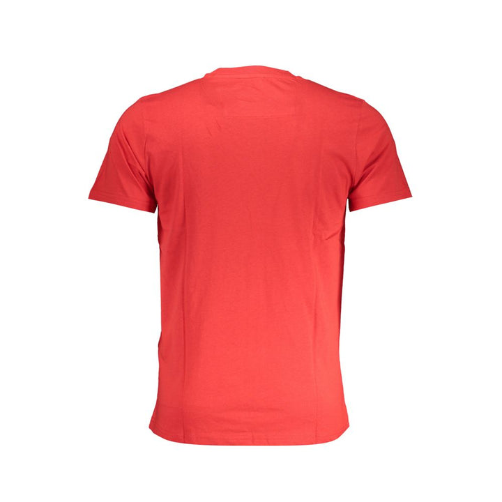 Cavalli Class Red Cotton T-Shirt