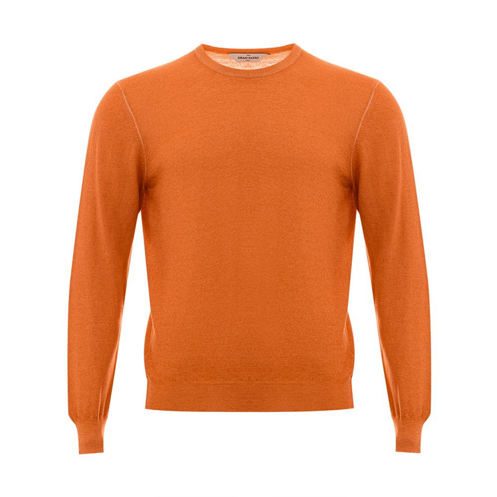 Gran Sasso Orange Wool Sweater