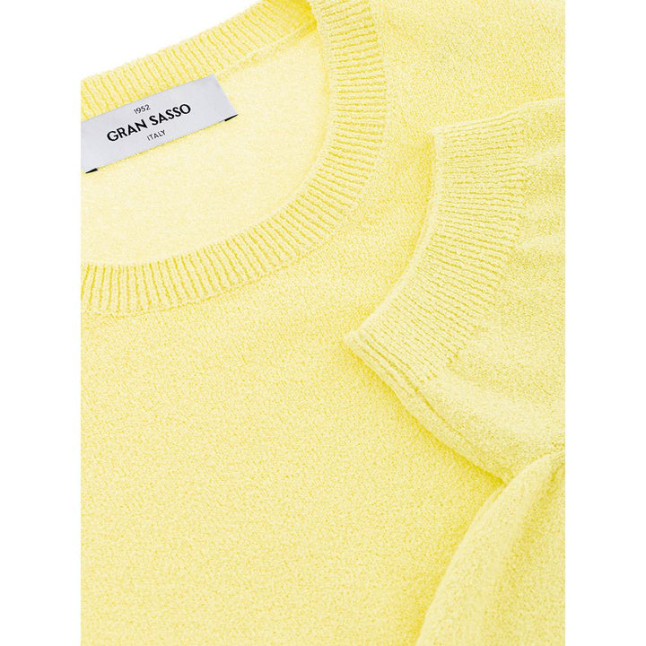 Gran Sasso Sunny Cotton Luxury Tee for the Discerning Gentleman