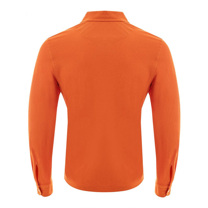 Gran Sasso Elegant Orange Cotton Polo for Men