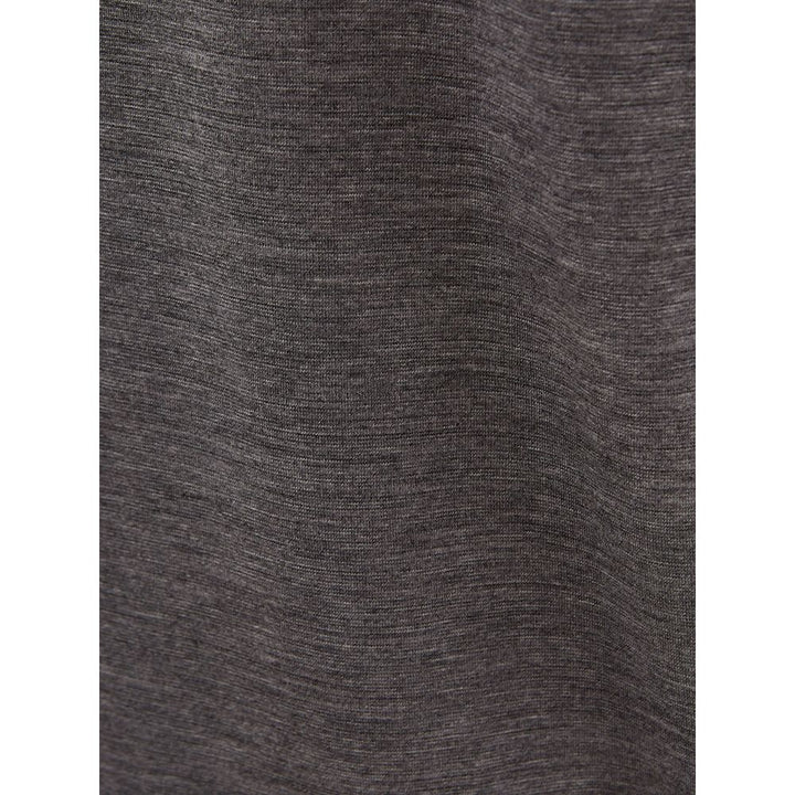 Lardini Elegant Gray Woolen Designer T-Shirt