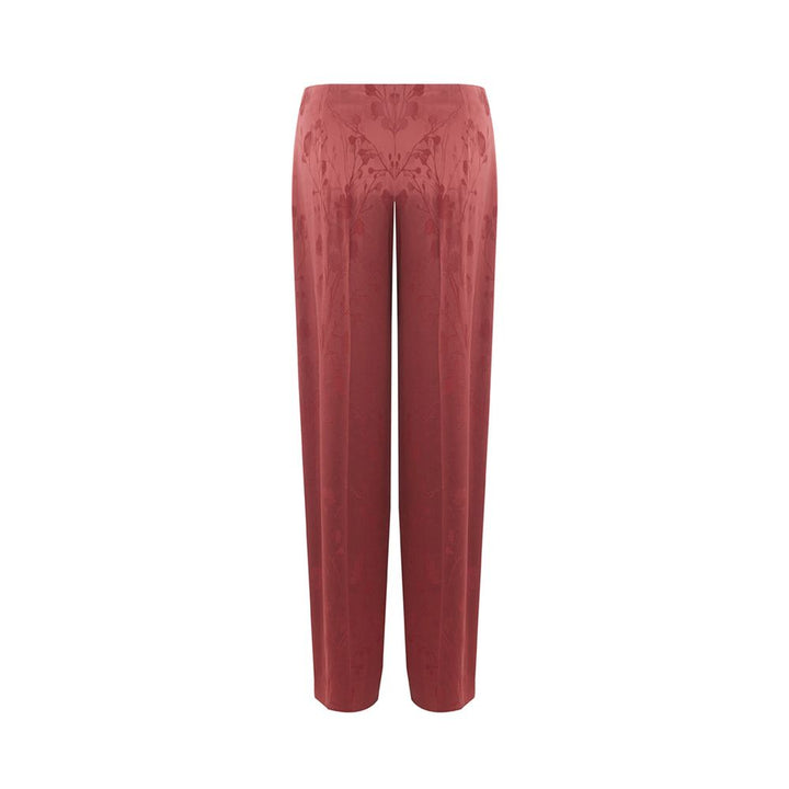 Lardini Elegant Red Tailored Pants